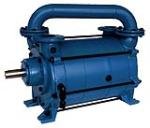 Double or single stage liquid ring vacuum pumps